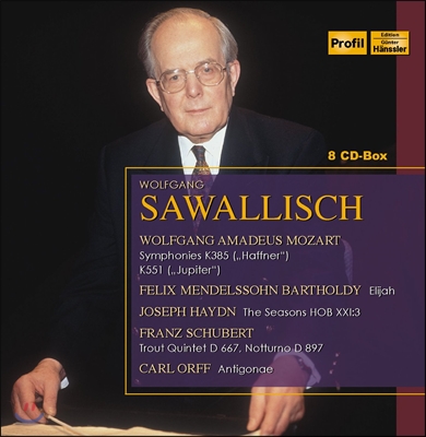 Wolfgang Sawallisch 볼프강 자발리쉬 에디션 - 모차르트 / 슈베르트 / 멘델스존 (Mozart / Mendelssohn / Haydn / Schubert / Orff)