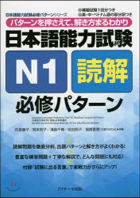 日本語能力試驗 N1讀解必修パタ-ン