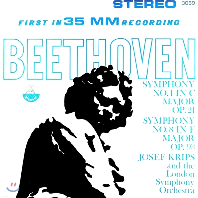 Josef Krips 베토벤: 교향곡 1번, 8번 (Beethoven: Symphonies Nos.1 &amp; 8)