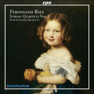 Schuppanzigh Quartett 페르디난드 리스: 현악 사중주 1집 (Ferdinand Ries: String Quartets Vol.1)