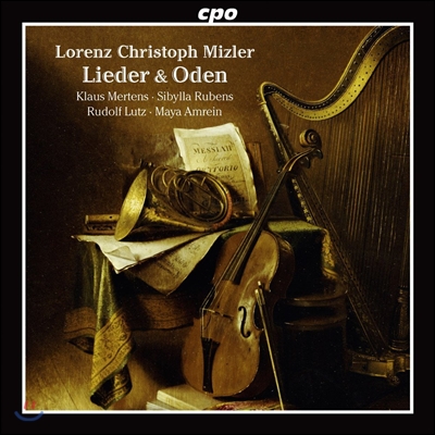 Klaus Mertens 로렌츠 미츨러: 20곡의 가곡과 송가 (Lorenz Christoph Mizler: Lieder, Oden)