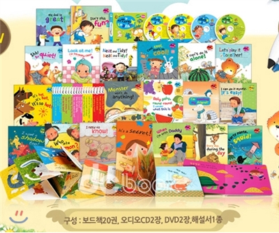 [별똥별] NEW 샤방샤방 English (전20권,CD2장,DVD2장,해설서1권)