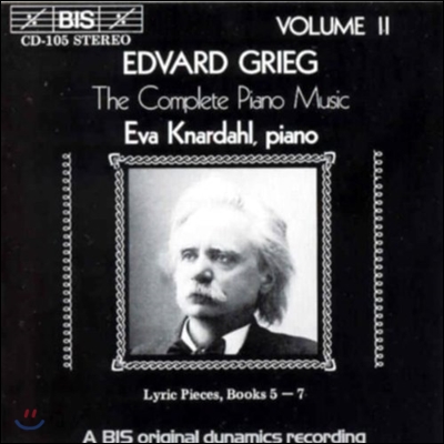 Eva Knardahl 그리그: 피아노 작품집 2집 - 서정 소품집 5-7권 (Grieg: The Complete Piano Music - Lyric Pieces)