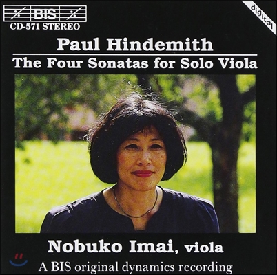 Nobuko Imai 힌데미트: 독주 비올라를 위한 소나타 (Paul Hindemith: The Four Sonatas for Solo Viola)