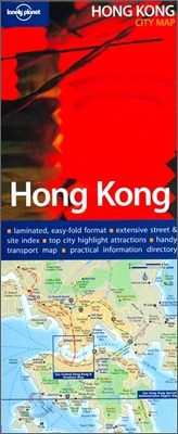 Lonely Planet Hong Kong City Map
