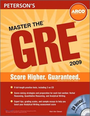 Peterson's Arco Master the GRE 2009