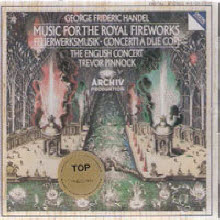 Trevor Pinnock - Handel : Feuerwerksmusik, Concerti A Due Cori (미개봉/dg0191)