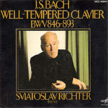 Sviatoslav Richter - Bach : Well-Tempered Clavier BWV846~893 (4CD/수입/vicc4001417)