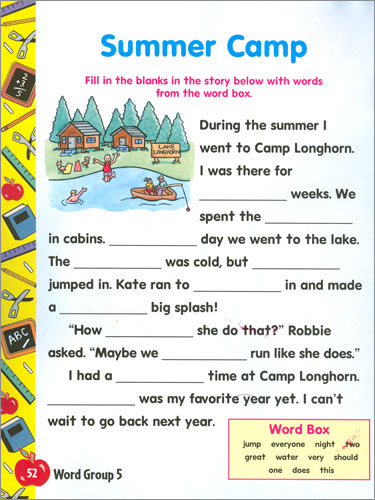 200 Words Your Child Will Read by the End of Grade 2
