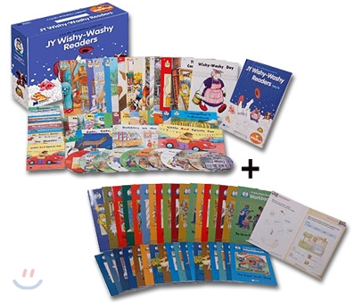 Wishy Washy Readers 36종 Workbook Full Set (PB+WB+CD+가이드북)