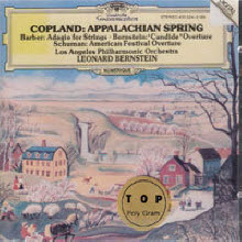 leonard Bernstein - Copland : Appalachian Spring, Barber : Adagio (미개봉/dg0575)