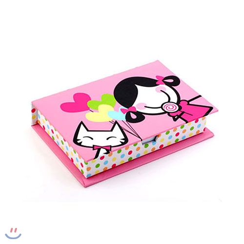 SMIRK TARA LOLLIPOP-MINI NOTEPAPER BOX (KSSM055)