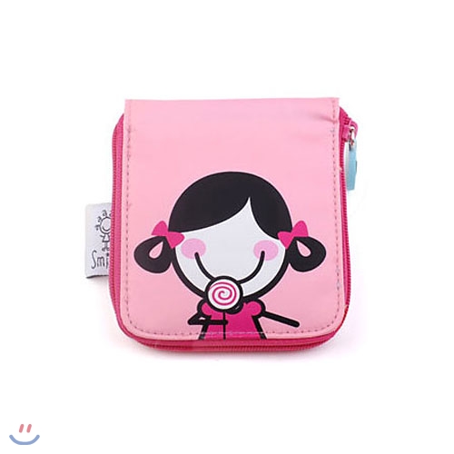 [스머크] 공주 타라 지갑 : SMIRK TARA LOLLIPOP - ZIP WALLET (KBSM026)