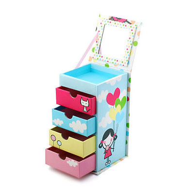 [스머크] 공주 타라 보석함: SMIRK TARA LOLLIPOP-4 DRAWER JEWELLERY TOWER (KGSM009)