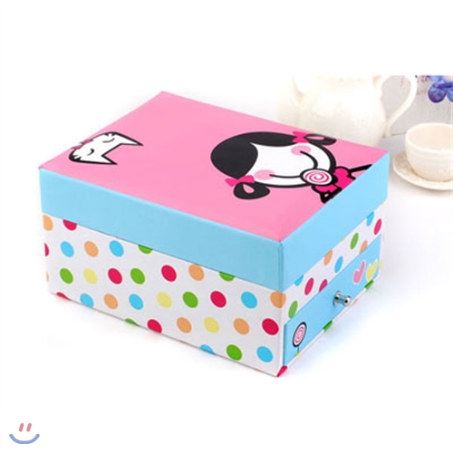 [스머크] 공주 타라 보석함: SMIRK TARA LOLLIPOP- FLAT JEWELLERY BOX (KGSM010)