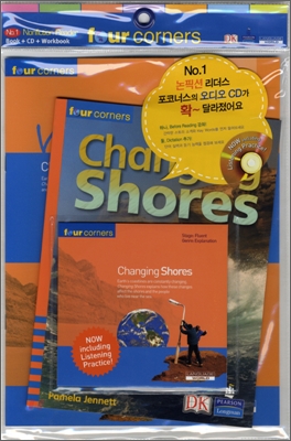 Four Corners Fluent #47 : Changing Shores (Book+CD+Workbook)