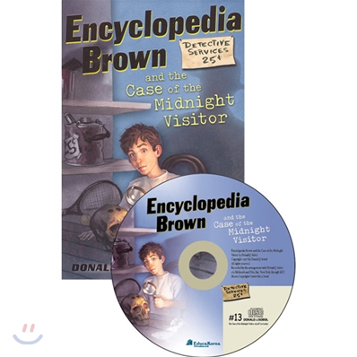 Encyclopedia Brown #13 : And The Case Of The Midnight Visitor (Book+CD)