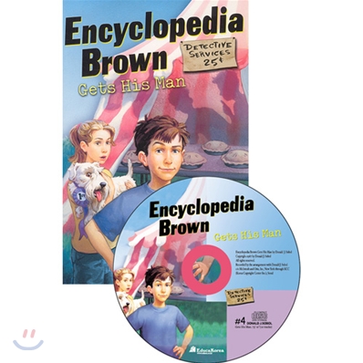 Encyclopedia Brown #4 : Gets His Man (Book+CD)