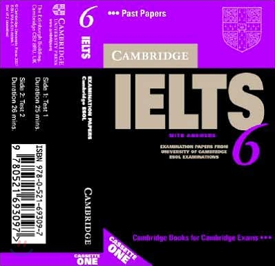Cambridge IELTS 6 : Cassette Tape