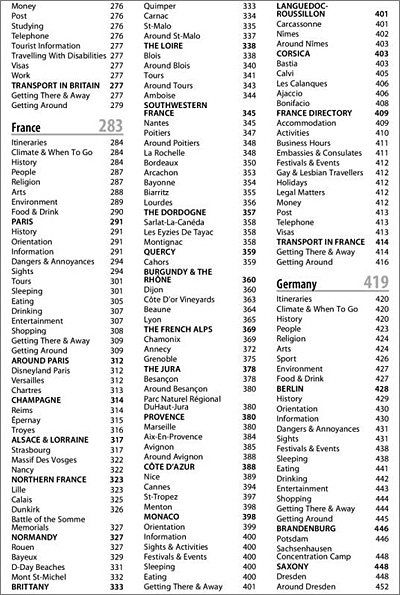 Lonely Planet Western Europe