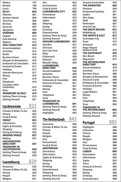 Lonely Planet Western Europe