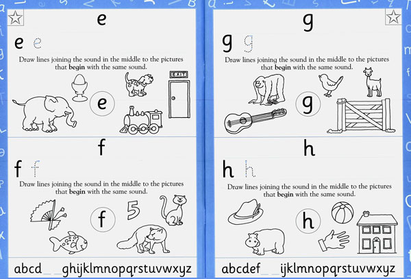 English Made Easy Ages 3-5 : Preschool, The Alphabet