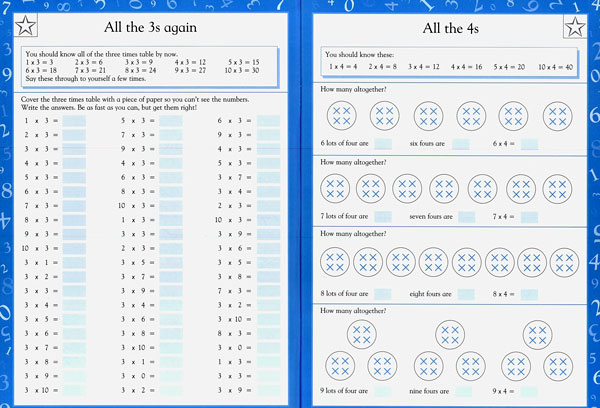 Maths Made Easy Key Stage 2 : Ages 7-11, Times Tables