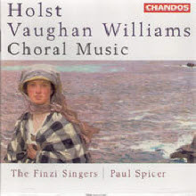 Paul Spicer, The Finzi Singers - Holst, Williams : Choral Music (수입/chan9425)