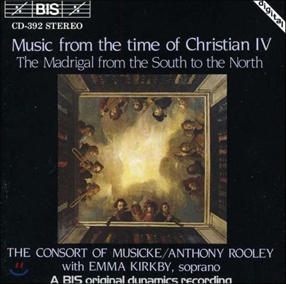 Emma Kirkby 크리스찬의 시대 음악 4 - 마드리갈 (Music from the Time of Christian IV - The Madrigal from the South to the North)