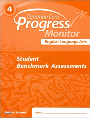Common Core Progress Monitor Assessments Grade 4 : Student Book