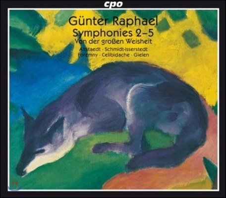 Michael Gielen / Sergiu Celibidache 귄터 라파엘: 교향곡 2-5번 (Gunter Raphael: Symphonic Works)