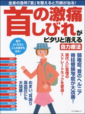 首の激痛,しびれがピタリと消える自力療法