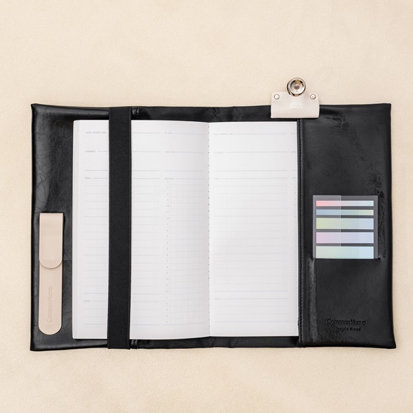 누보 글로시 가죽 북커버 (S, A5, L)