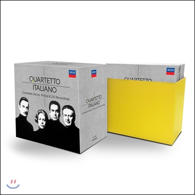 Quartetto Italiano 이탈리아 사중주단 - 데카, 필립스, DG 전집 (Complete Decca, Philips &amp; DG Recordings)