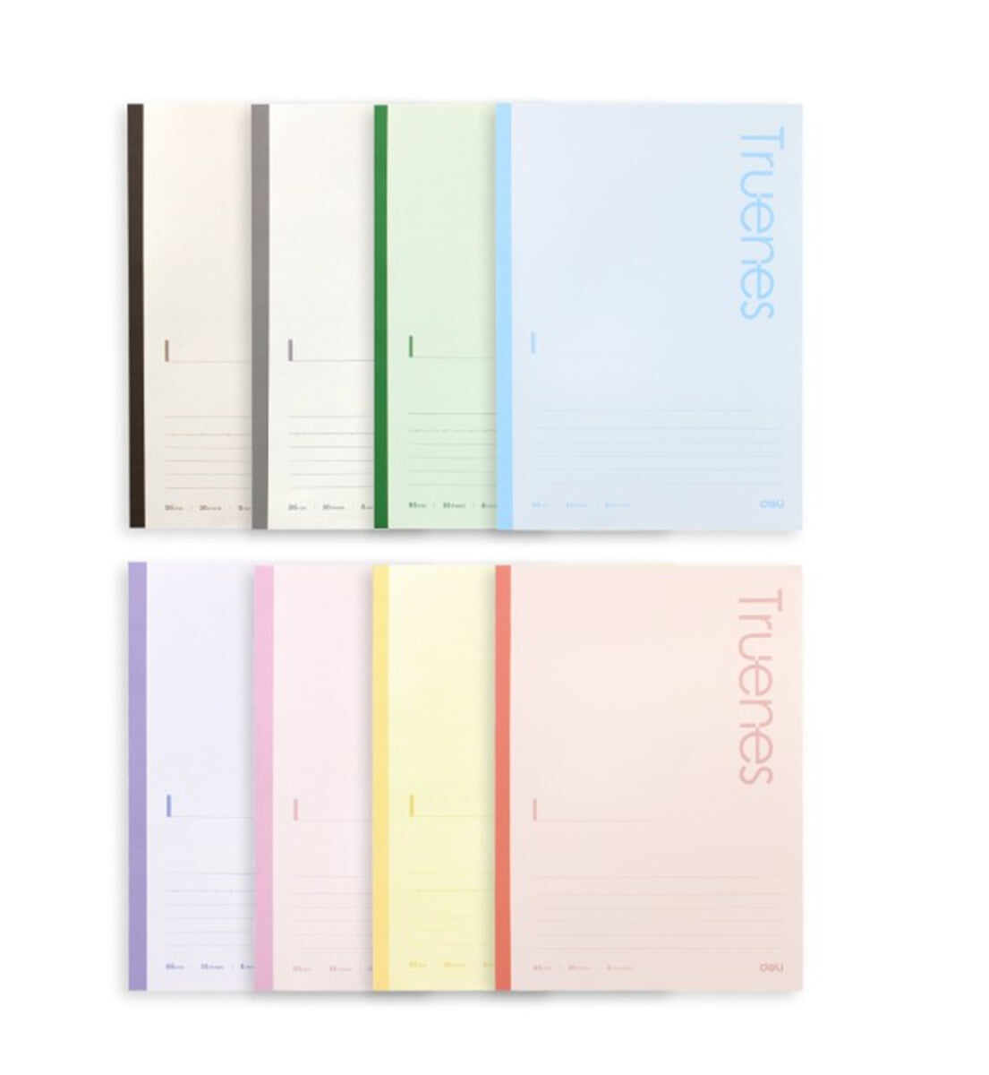 델리 파스텔 줄 노트 공책 B5