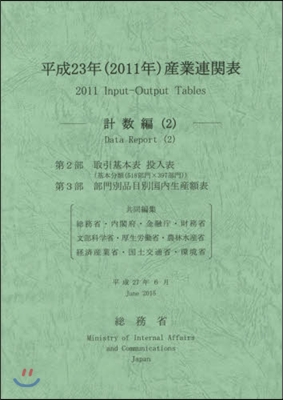 平23 産業連關表 計數編   2