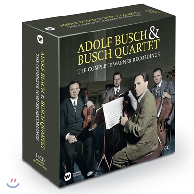 Busch Quartett / Adolf Busch 부슈 사중주단 EMI 녹음 전집 (The Complete EMI Recordings)