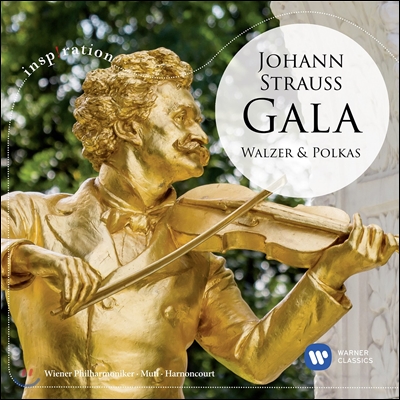 Nikolaus Harnoncourt /  Riccardo Muti 인스피레이션 - 요한 슈트라우스: 왈츠와 폴카 (Johann Strauss: Gala - Walzer &amp; Polkas)