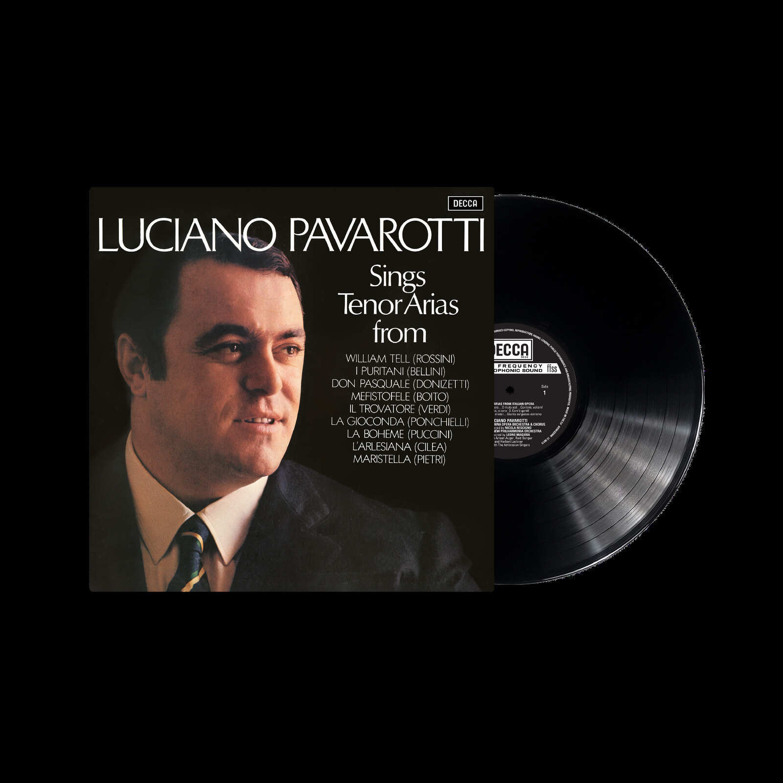 Luciano Pavarotti (루치아노 파바로티) - 이탈리아 오페라 리마스터 (Tenor Arias From Italian Opera) [LP]