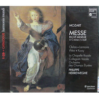 Philippe Herreweghe - Mozart : Messe en ut mineur (수입/hmx2901393)