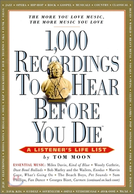 [중고-최상] 1,000 Recordings to Hear Before You Die: A Listener‘s Life List