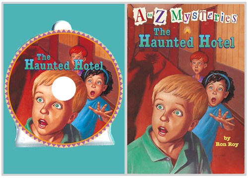 A to Z Mysteries #H : The Haunted Hotel (Book+CD)