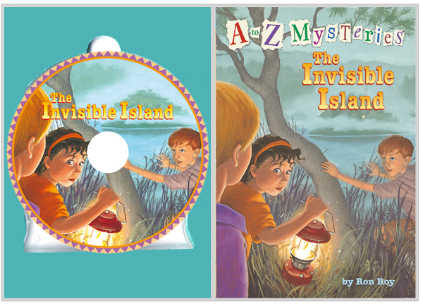 A to Z Mysteries #I : The Invisible Island (Book+CD)