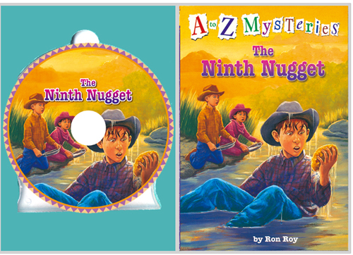 A to Z Mysteries #N : The Ninth Nugget (Book+CD)