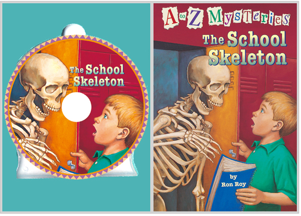 A to Z Mysteries #S : The School Skeleton (Book+CD)