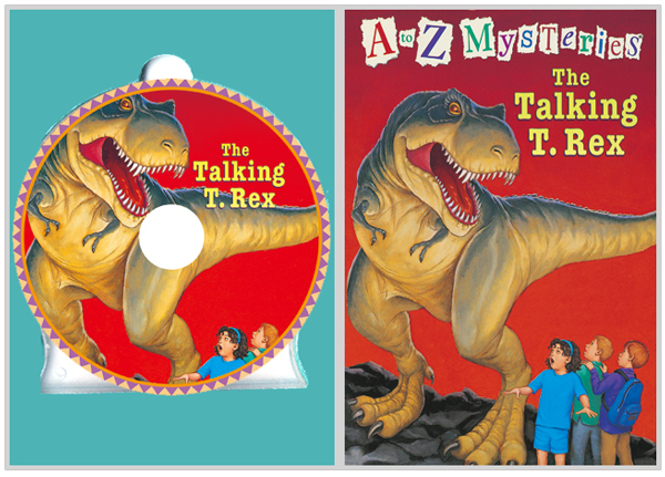 A to Z Mysteries #T : The Talking T.Rex (Book+CD)