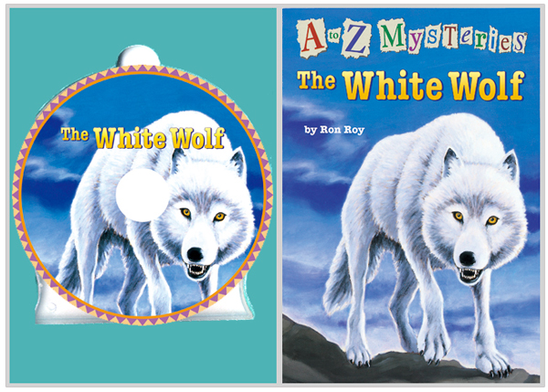 A to Z Mysteries #W : The White Wolf (Book+CD)