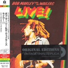 Bob Marley & The Wailers - Live! (1 Bonus Track) (Japan Limited Edition Vintage Vinyl Replica)