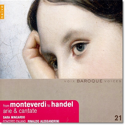 Sara Mingardo 몬테베르디 / 비발디 / 헨델 : 아리아, 마드리갈, 칸타타 (Monteverdi / Vivaldi / Handel: Aria, Madrigal, Cantata) 