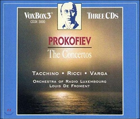 Ruggiero Ricci / Laszlo Varga 프로코피에프: 협주곡 모음집 (Prokofiev: The Concertos)